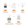 IP drošības kamera IMOU Versa IPC-C22FP-C — bezvadu lodes tipa, 2 MP Full HD, 97°×52° skata leņķis, 8x digitālā tālummaiņa, IP65