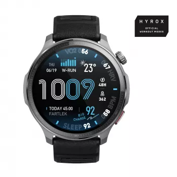 Amazfit Balance 2 XT 3,81 cm (1,5 collas) AMOLED digitāls 480 x 480 pikseļi skārienjutīgs melns Wi-Fi GPS (satelīts)