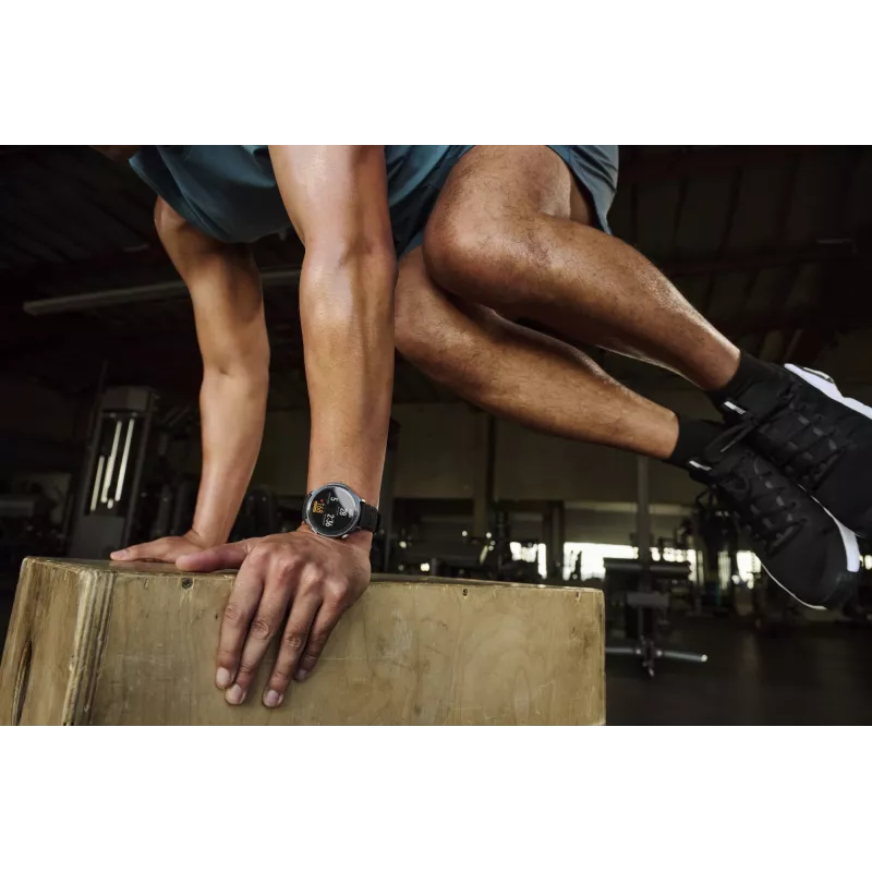 Amazfit Balance 2 XT 3,81 cm (1,5 collas) AMOLED digitāls 480 x 480 pikseļi skārienjutīgs melns Wi-Fi GPS (satelīts)