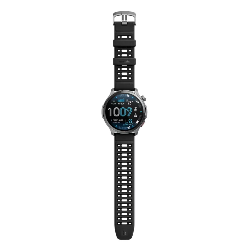 Amazfit Balance 2 XT 3,81 cm (1,5 collas) AMOLED digitāls 480 x 480 pikseļi skārienjutīgs melns Wi-Fi GPS (satelīts)
