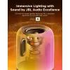 Galda lampa Govee H6020 Table Lamp 2 Pro Sound by JBL — RGBIC + silti balta, 600 lm, Wi‑Fi & Bluetooth, 5200 mAh