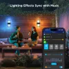 Āra sienas gaismeklis Govee H7078CD1 Smart RGB krāsu mainošs, Wi‑Fi/viedā vadība