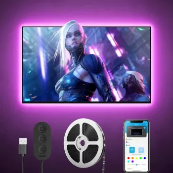LED fona apgaismojuma josla Govee H6178 RGB 46–60 collu televizoriem, modelis H61780A1