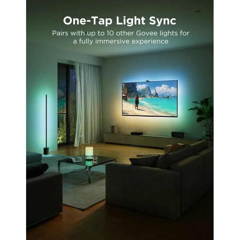 Govee TV Backlight 3 Pro LED lente, 75-85 collas, Wi-Fi/Bluetooth (R2A81C11)