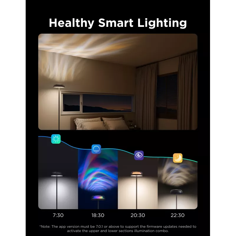 Stāvlampa Govee H60B0311 RGBWW 1000 lm Wi‑Fi Bluetooth