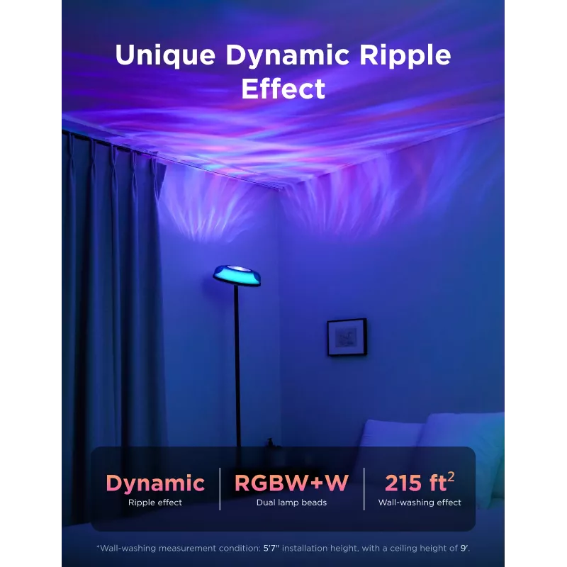 Stāvlampa Govee H60B0311 RGBWW 1000 lm Wi‑Fi Bluetooth