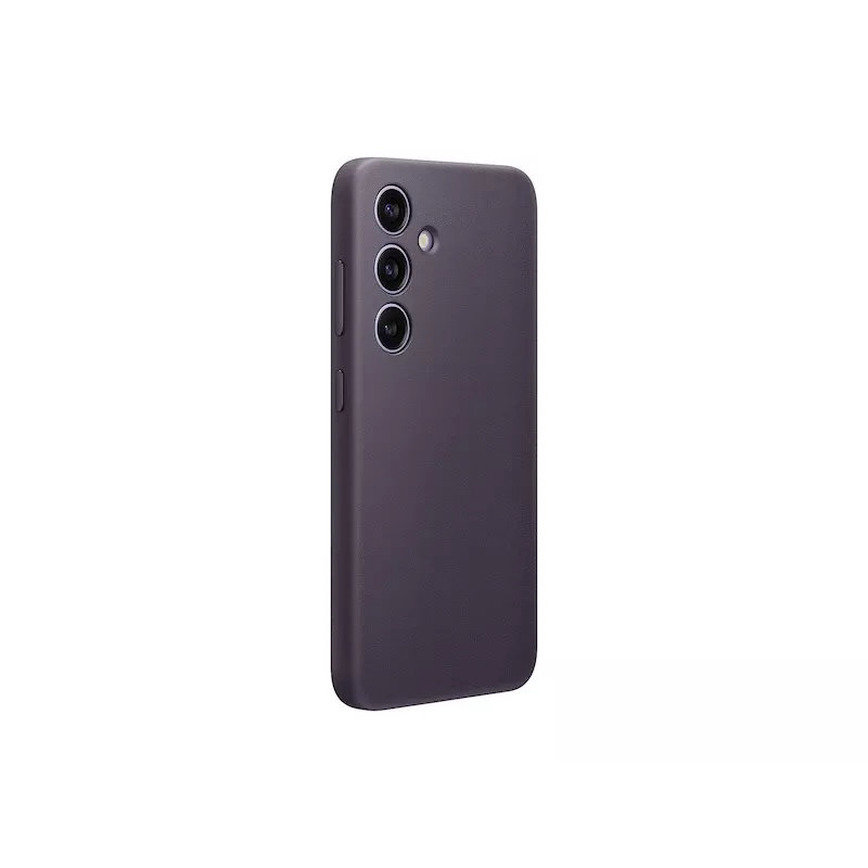 Telefona maciņš Samsung Vegan Leather Case Violet Galaxy S24, PU āda, 6,2 collu ekrānam