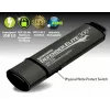 Kanguru Defender Elite 300 USB zibatmiņa 256 GB USB Type-A 3.2 Gen 1 (3.1 Gen 1) Melna