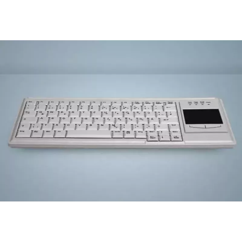 Active Key AK-4400 tastatūra birojam USB Beļģu Balta Pilna izmēra Vadu