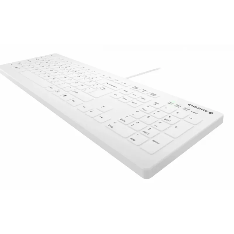 Contour Design Active Key AK-C8112 tastatūra Medicīniska USB QWERTZ vācu valoda Balta