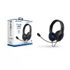 PDP LVL50 vadu austiņas PS4 baltas - 50 mm draiveris, vadu, Vadu, Spēļu, Austiņas, Melns
