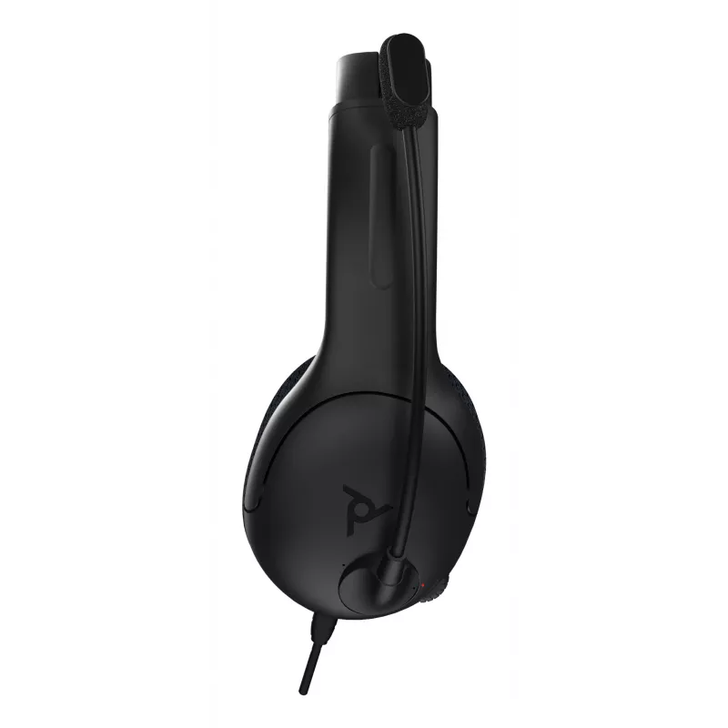 PDP LVL50 vadu stereo austiņu komplekts XBSX, vadu, spēlēm, austiņu komplekts, melna