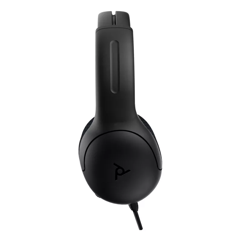 PDP LVL50 vadu stereo austiņu komplekts XBSX, vadu, spēlēm, austiņu komplekts, melna