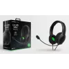 PDP LVL50 vadu stereo austiņu komplekts XBSX, vadu, spēlēm, austiņu komplekts, melna