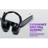 Austiņas VICTRIX Gambit Wireless — vadu un bezvadu, 20–20000 Hz, 2 m kabelis, 301 g, melnas/purpura