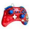 PDP Rock Candy: Mario Punch Red, caurspīdīgs USB spēļu kontrolieris analogais / digitālais Nintendo Switch, Nintendo Switch Lite, Nintendo Switch OLED
