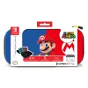 Cietais pārnēsājamais futrālis PDP plāns Deluxe Power Pose Mario priekš Nintendo — zils/sarkans