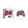 PDP Rock Candy: Bubblegum Peach Pink, caurspīdīgs USB spēļu kontrolieris Analogue / Digital Nintendo Switch, Nintendo Switch Lite, Nintendo Switch OLED