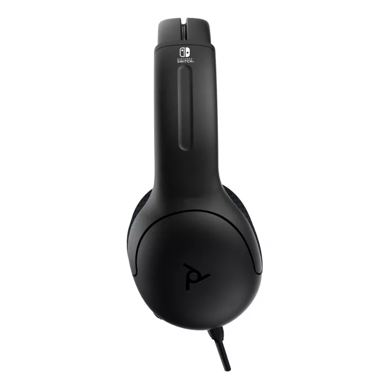 PDP LVL40 austiņas ar vadu, galvas lentes, spēlēm, melnas, baltas