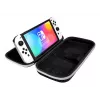 PDP plāns Deluxe: melnbalts cietais futrālis Nintendo Melns, White