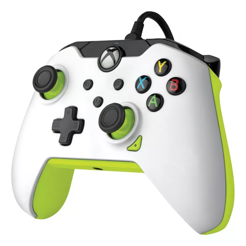 PDP Vadu kontrolieris: Electric balta - Xbox Series X|S, Xbox One, Xbox, Windows 10/11