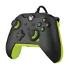 Vadu PDP spēļu kontrolieris Electric Melns Xbox Series X|S, Xbox One un Windows — USB-C, 2,43 m kabelis, D-spilventiņš, Izvēlnes/Dalīšanās/Skata pogas