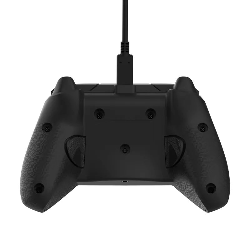 PDP Rematch, melns, balts, USB spēļu kontrolieris ar analogajām svirām datoram, Xbox One, Xbox Series S, Xbox Series X