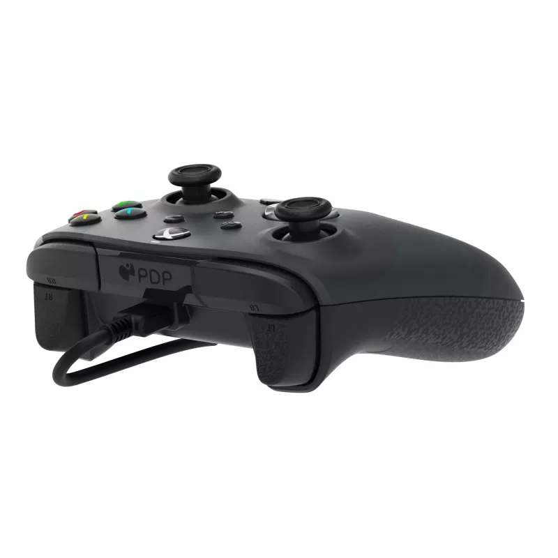 PDP Rematch, melns, balts, USB spēļu kontrolieris ar analogajām svirām datoram, Xbox One, Xbox Series S, Xbox Series X