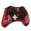 PDP Rock Candy: Mario Punch Red, caurspīdīgs USB spēļu kontrolieris analogais / digitālais Nintendo Switch, Nintendo Switch Lite, Nintendo Switch OLED