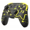 PDP REMATCH GLOW Melns, Dzeltens Spēļu kontrolieris Analogs / Digitāls Nintendo Switch, Nintendo Switch OLED