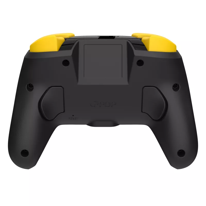 PDP REMATCH GLOW Melns, Dzeltens Spēļu kontrolieris Analogs / Digitāls Nintendo Switch, Nintendo Switch OLED