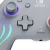 PDP Afterglow Wave pelēks USB spēļu kontrolieris analogais / ciparu Nintendo Switch, Nintendo Switch OLED
