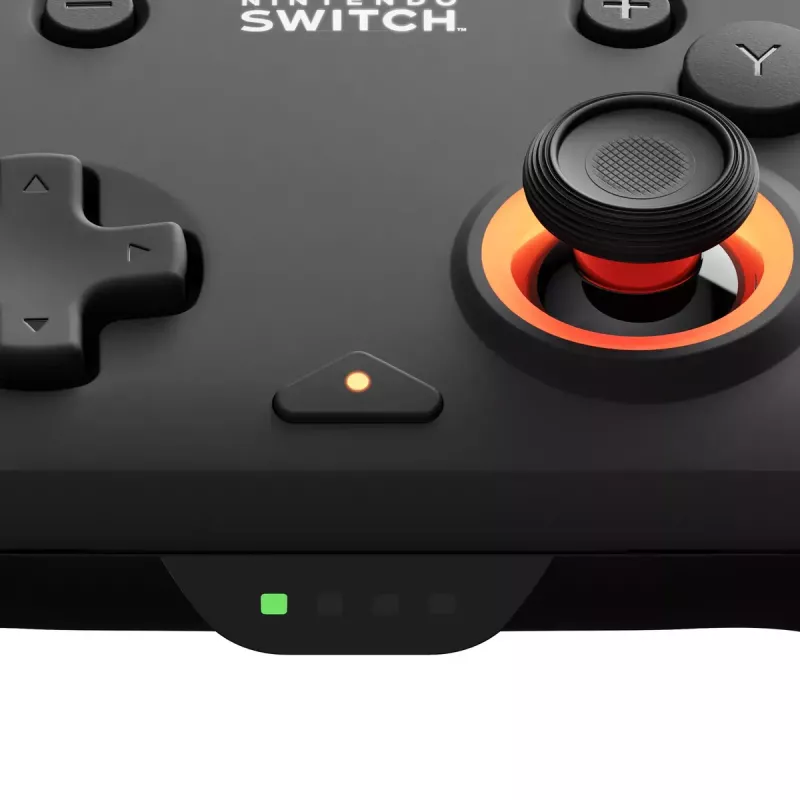 PDP Afterglow Wave melns USB spēļu kontrolieris analogais / digitālais Nintendo Switch, Nintendo Switch Lite, Nintendo Switch OLED