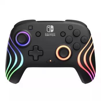 PDP Afterglow Wave melns USB spēļu kontrolieris analogais / digitālais Nintendo Switch, Nintendo Switch Lite, Nintendo Switch OLED