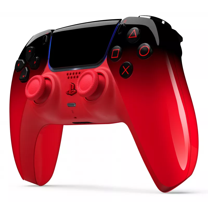 Gamepad Sony DualSense Red — Bluetooth/USB, USB-C, iebūvēts litija jonu akumulators, PS5/PC/Mac/Android/iOS