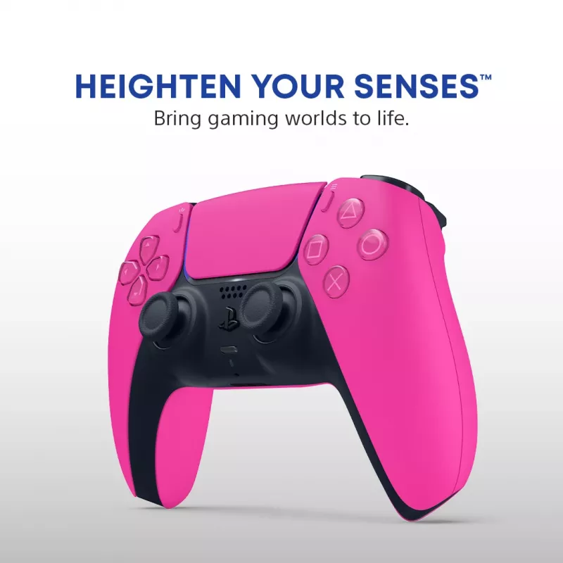 Spēļu kontrolieris Sony DualSense v3 priekš PlayStation 5 — rozā, Bluetooth & USB Type-C, iebūvēts akumulators
