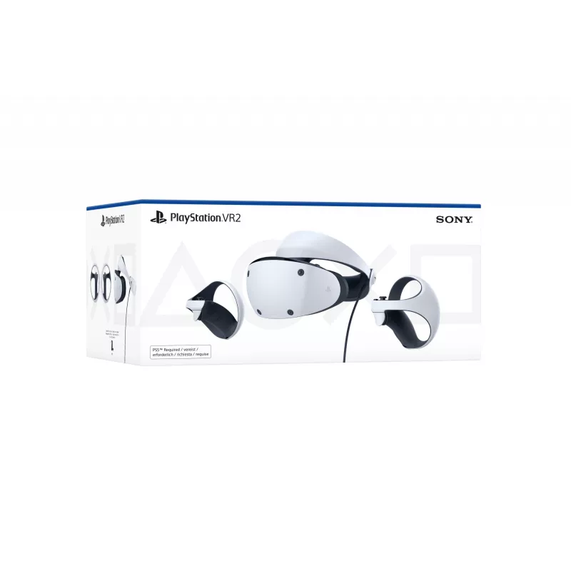 Sony PlayStation VR2 speciāla uz galvas stiprināma displeja ierīce Melna, Balta