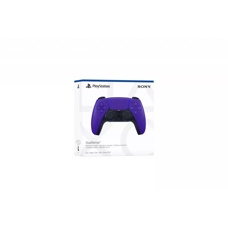 Sony bezvadu kontrolieris DualSense Galactic violeta V2, Spēļu kontrolieris, PlayStation 5, Atpakaļ poga, Izvēlnes poga, Sākuma poga, Analogais / digitālais, Dažādi, Vadu un bezvadu