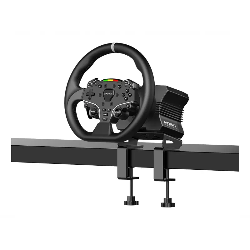 MOZA RS20 Spēļu kontrolieris Melns Stūre + Pedāļi PC