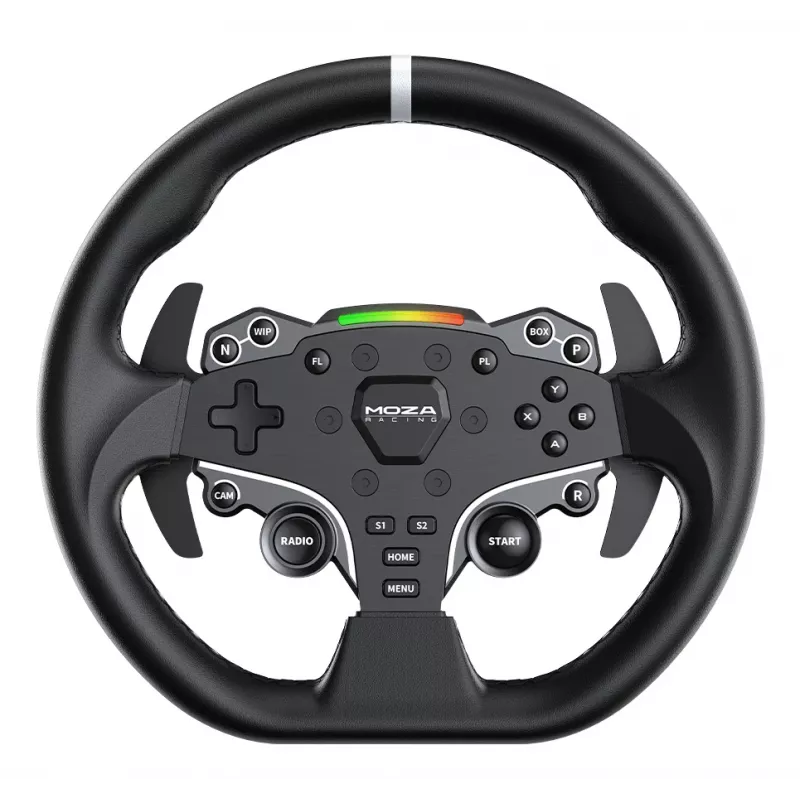 MOZA RS20 Spēļu kontrolieris Melns Stūre + Pedāļi PC