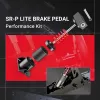 Moza Racing SR-P Lite piederumu komplekts, PC, pedāļu veiktspējas komplekts, melns, sarkans, sudrabains, MOZA, SR-P Lite, 1 gab.