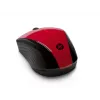 HP X3000 Sunset Red bezvadu pele, piemērota abām rokām, optiskā, RF bezvadu, 1200 DPI, sarkana