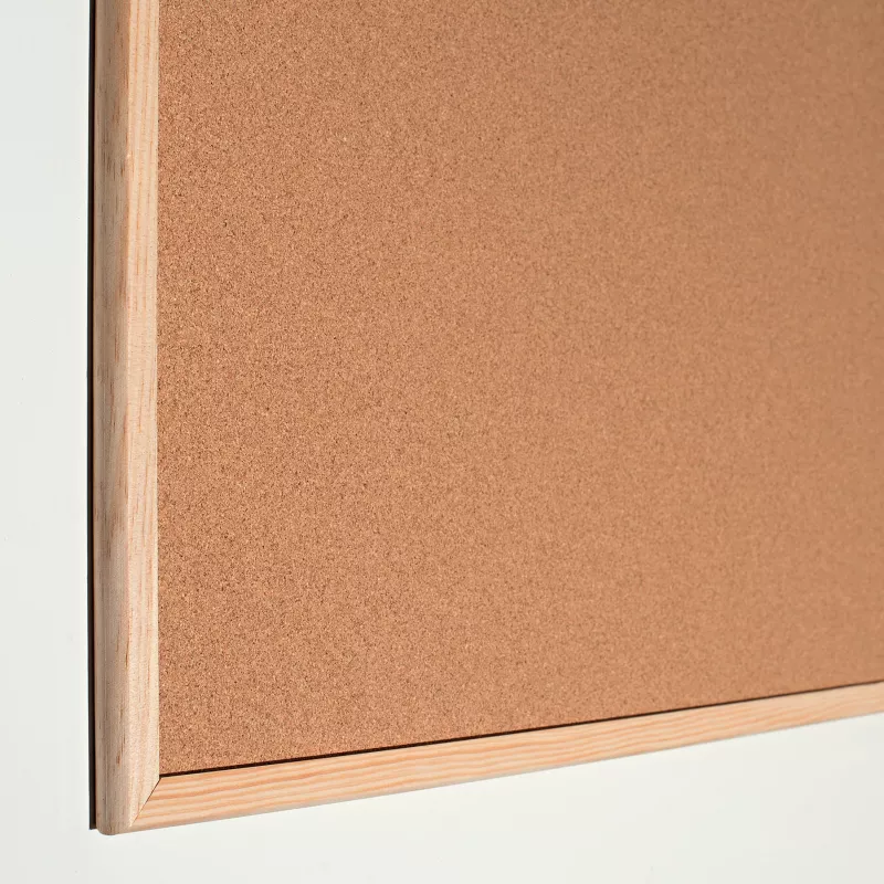 Korķa tāfele ESSELTE 500971 — 90 x 60 cm, korķa virsma ar koka rāmi