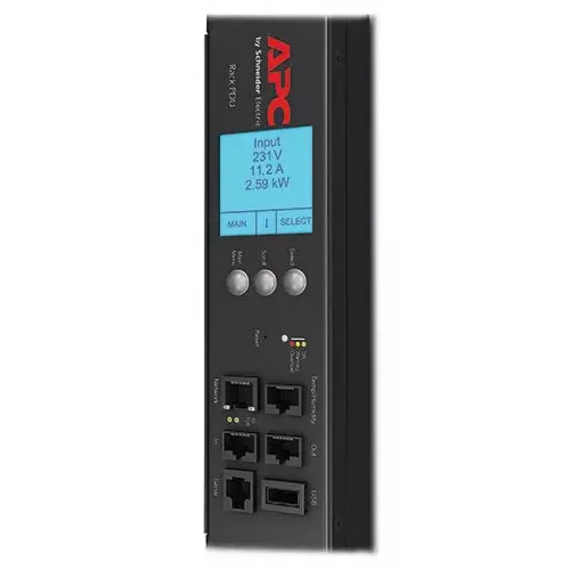 APC Rack PDU 2G, Metered by Outlet ar Switching, ZeroU, 32A, 230V, (21) C13 & (3) C19