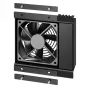 APC Easy Rack ventilatora paliktnis, ar vienu ventilatoru, melns, melns