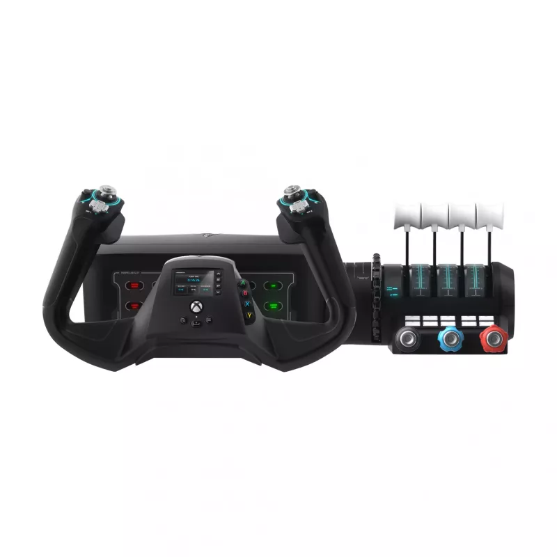 Flight Sim Turtle Beach VelocityOne Flight Melns USB analogs/ciparu PC Xbox
