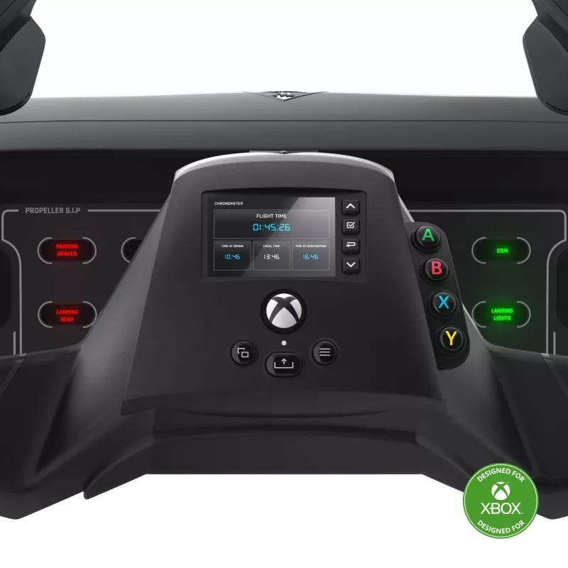 Flight Sim Turtle Beach VelocityOne Flight Melns USB analogs/ciparu PC Xbox