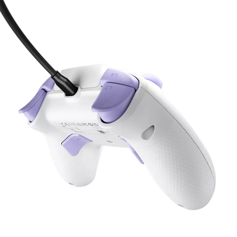 Turtle Beach REACT-R violeta, balta USB Gamepad PC, Xbox One, Xbox One S, Xbox One X, Xbox Series S, Xbox Series X