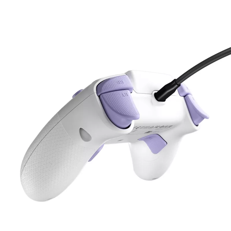 Turtle Beach REACT-R violeta, balta USB Gamepad PC, Xbox One, Xbox One S, Xbox One X, Xbox Series S, Xbox Series X