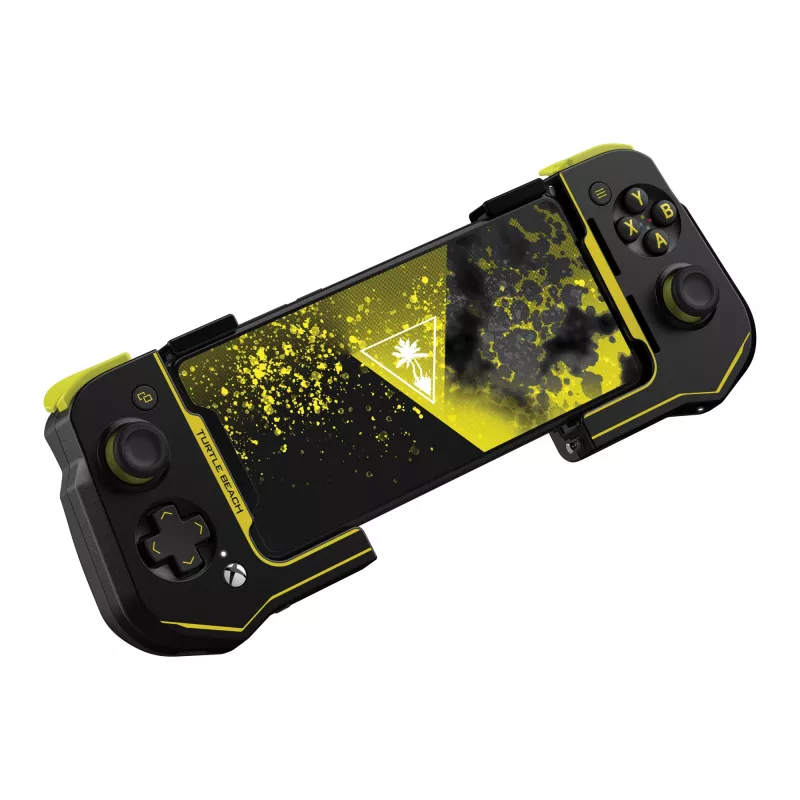 Spēļu kontrolieris Turtle Beach Atom melns dzeltens Bluetooth Android bezvadu